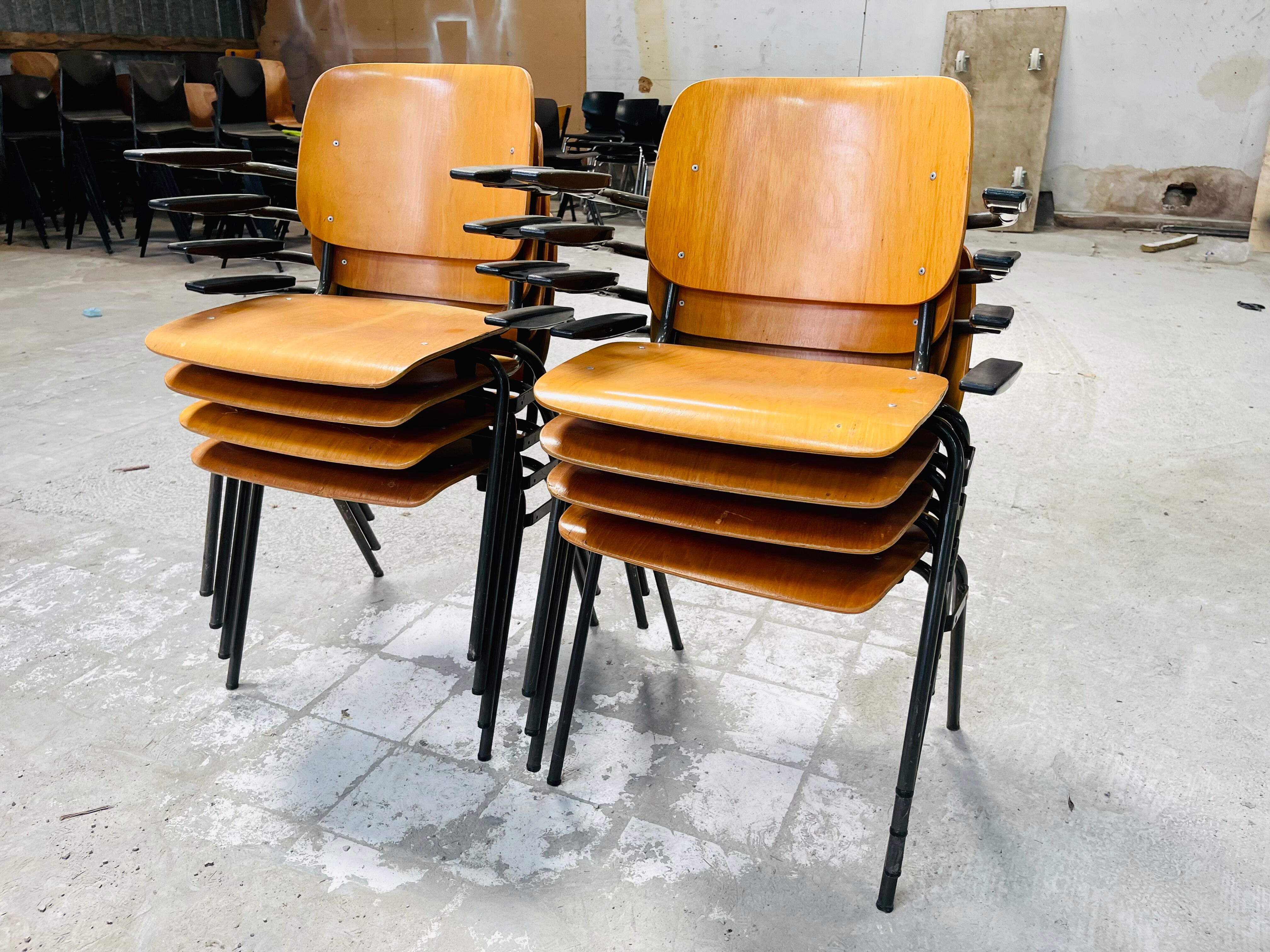 Marko Qwartet school chair 70s