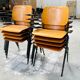Marko Qwartet school chair 70s