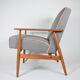 Armchair "Fox", designed by H.Lis, totally restored, 1970s