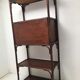 Library Vintage bamboo shelf colonial style
