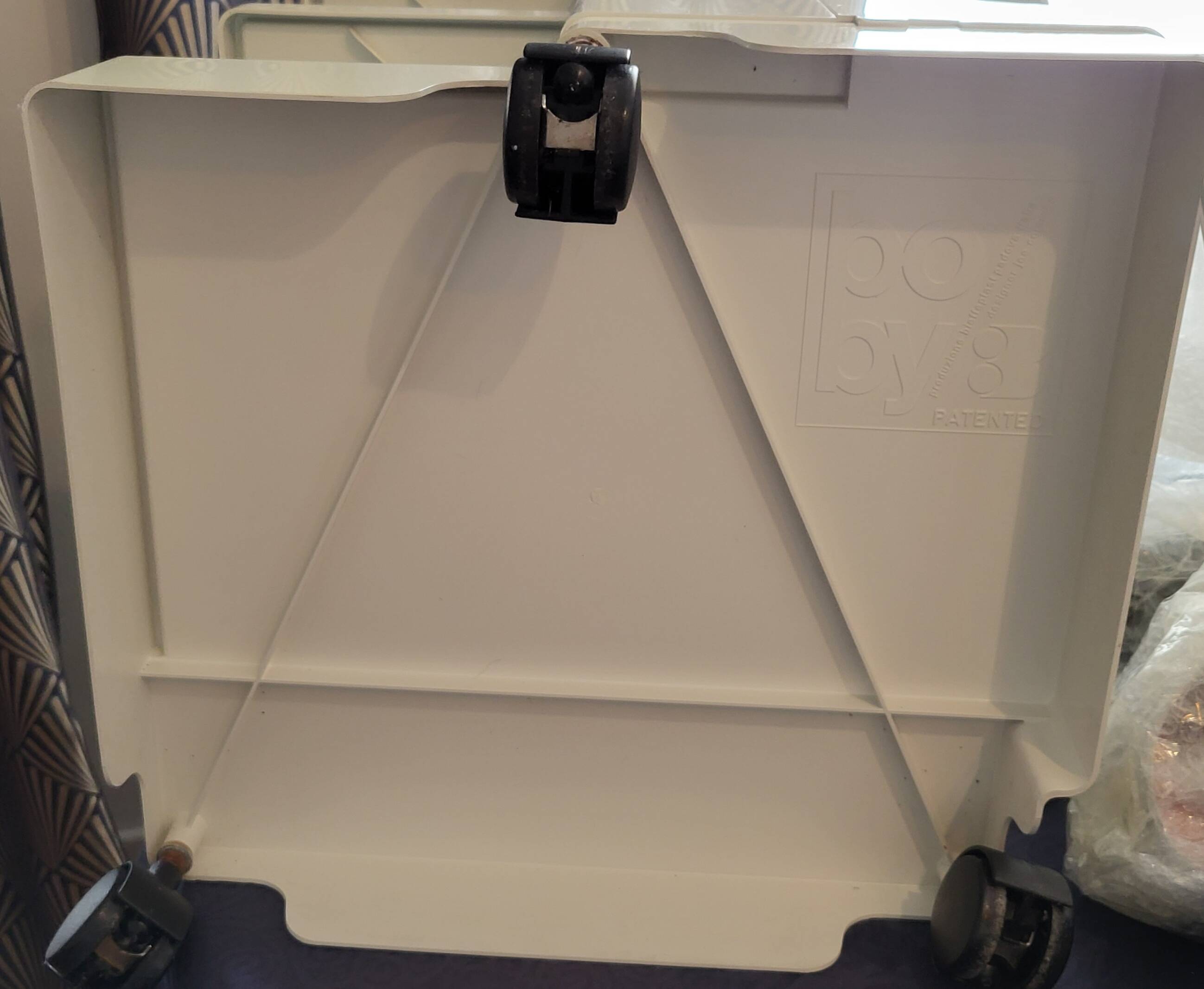 Joe Colombo Boby Off-White Plastic Serving Trolley for Bieffeplast Italy 1968 Space Age