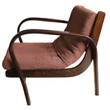 Pair of 1950's armchairs by Kropacek and Kozelka for Interier Praha