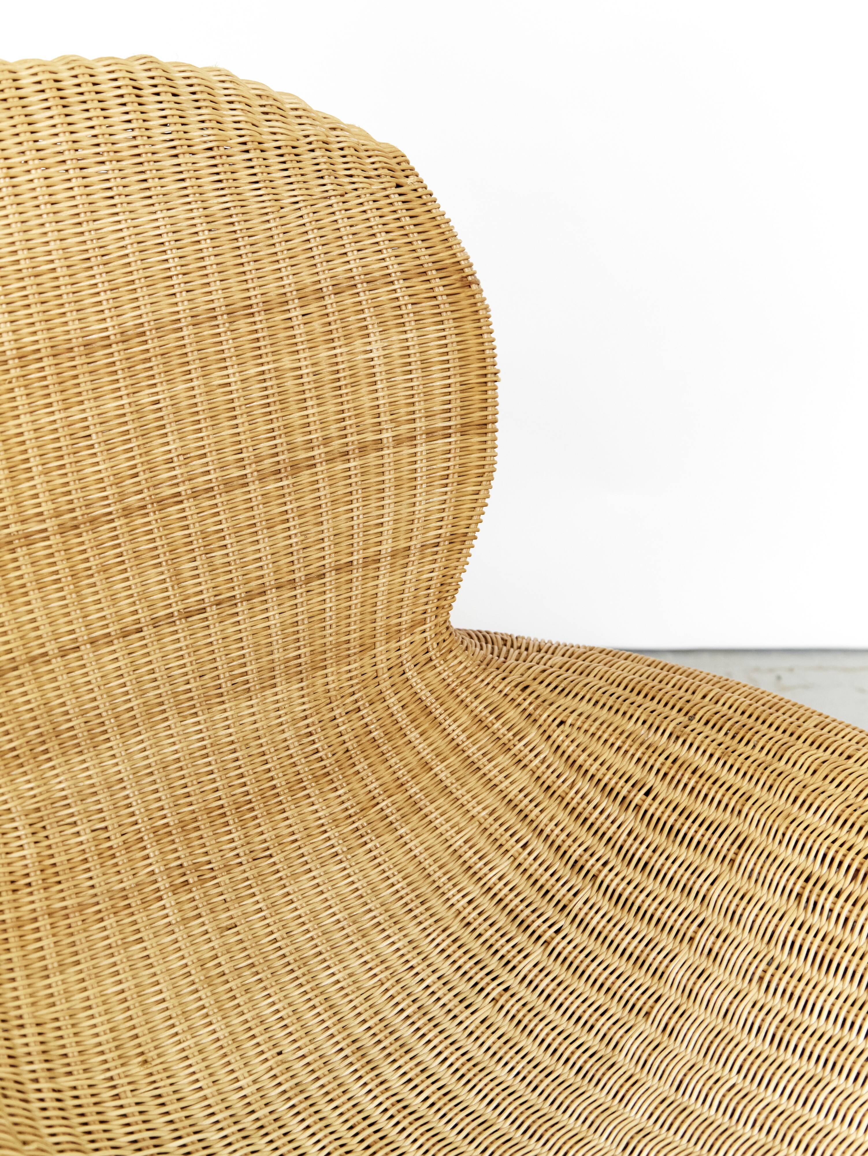 Fauteuil en rotin Storvig par Carl Öjerstam pour Ikea, années 2000