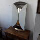 Vintage 70s round triptych 93cm