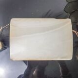 Marble and brass jewellery box