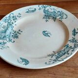 Ironstone plate, 19th century