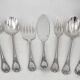 Christofle Marly cutlery set of 142 pieces, silver-plated, in excellent condition, new box.