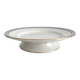 Low ironstone compote dish with blue and gold trim, Saint Amand