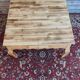 Table basse en pin massif