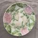 Compotier in slip pattern with art deco roses