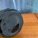 Vase opaline anthropomorphe vintage