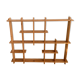 Wooden wall shelf