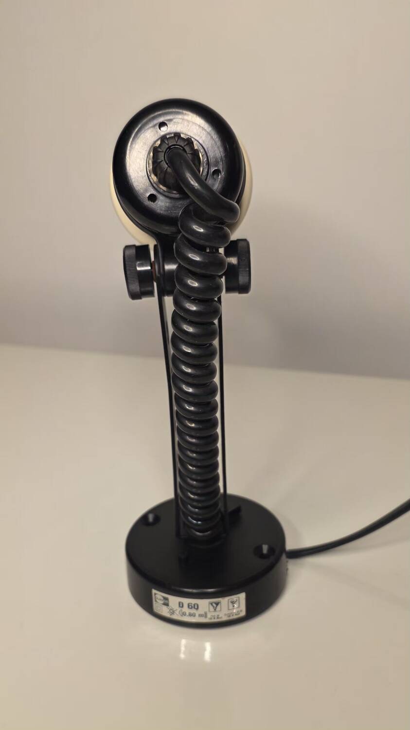 Spotlight lamp Claude D60, vintage industrial