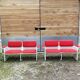Pair of metal sofas Talin design
