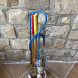 Complete and vintage croquet game