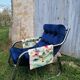 Fauteuil années 70 suspendu