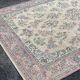 Tapis persan en laine rouge