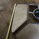Vintage rattan blade suspension