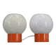 1970s Pair of Table lamps by Pokrok Zilina , Czechoslovakia