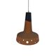Vintage pendant lamp - ceramic - Fat Lava - pull switch - West Germany - 70