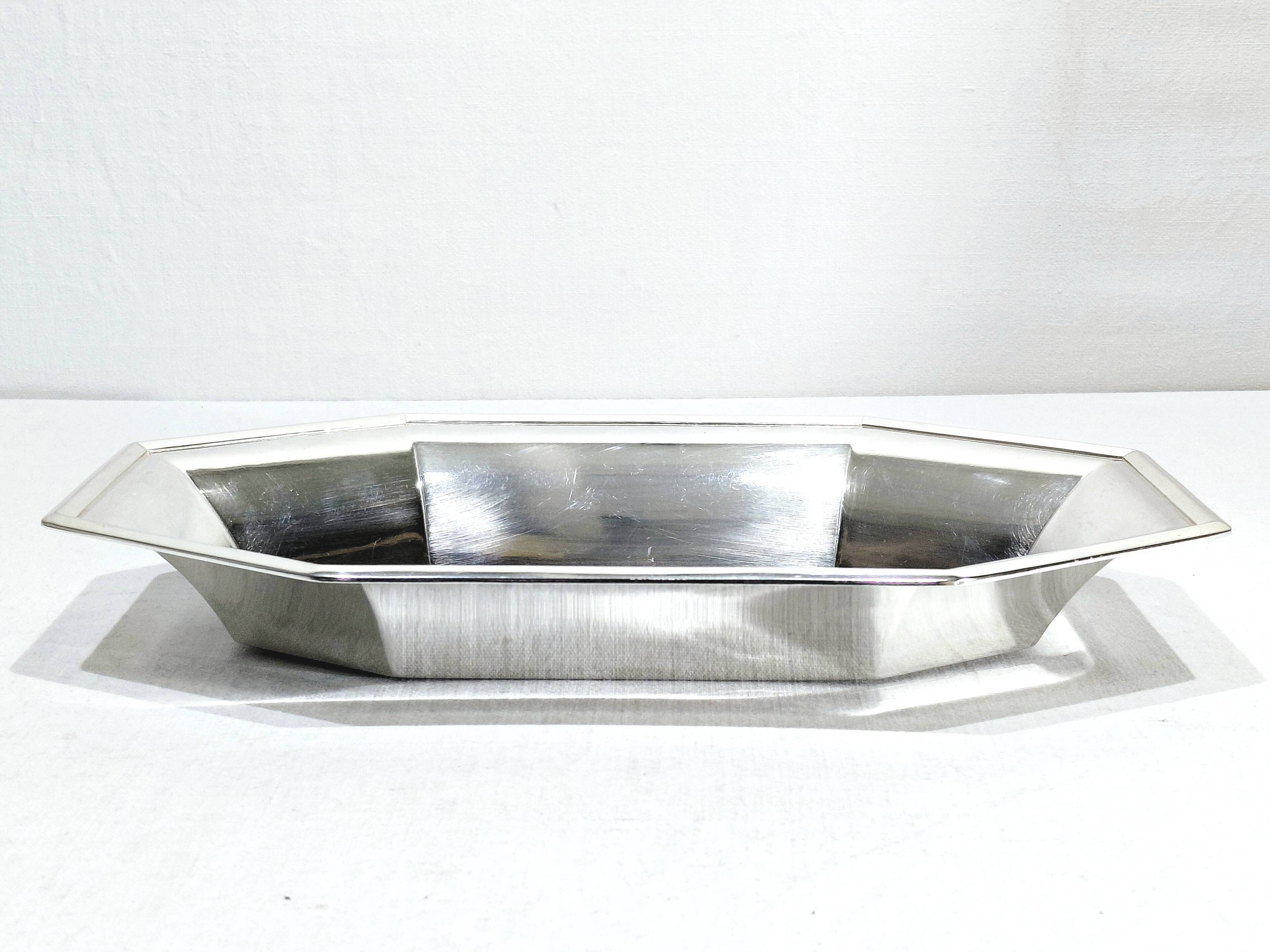 Gallia - Silver-plated bread basket