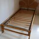 Vintage rattan shell bed