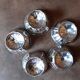 Lot de 5 coupes inox
