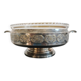 Art Nouveau late silvered table centre or fruit bowl 1910s