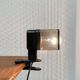 Postmodern mesh table lamp, 1980s