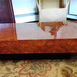 Gold magnifying glass coffee table 70