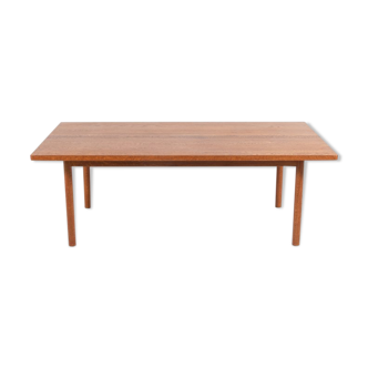 Modern Danish solid oak coffee table, 1960s