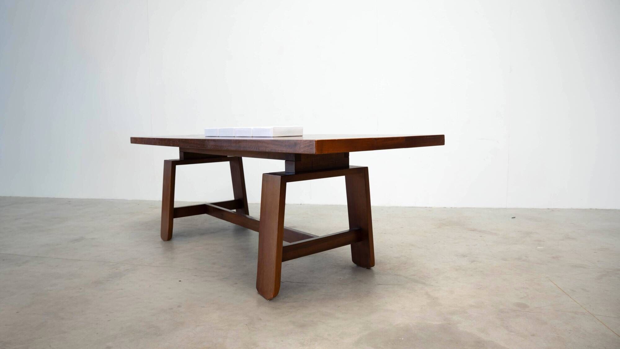 Dining table by Silvio Coppola for Bernini