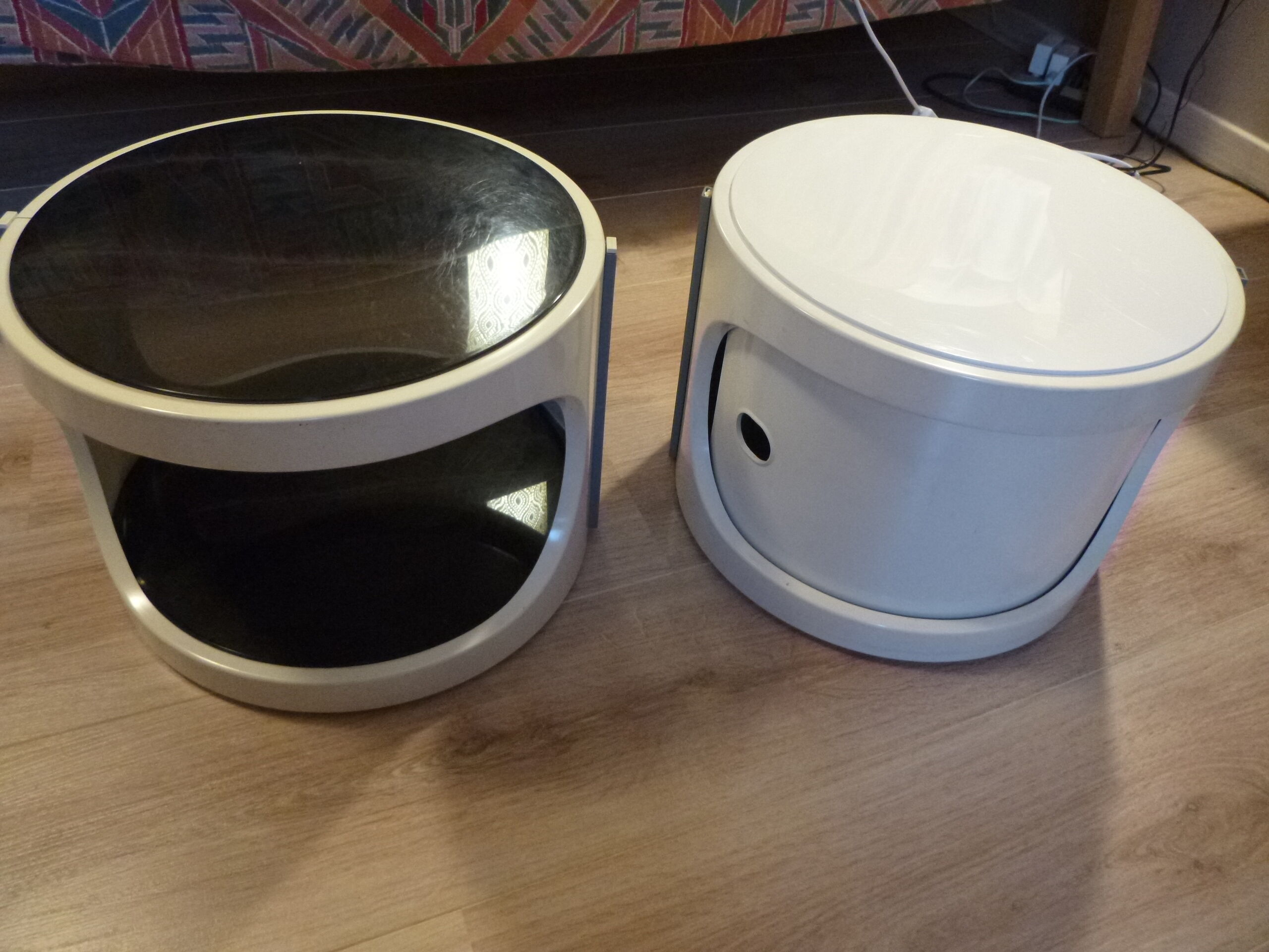 Marc Held modular bedside table for 1970s Monoprix