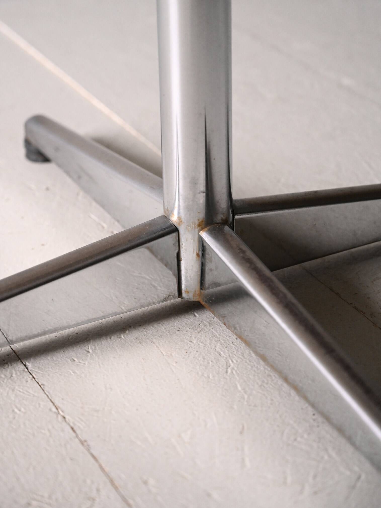 Marble and metal coffee table