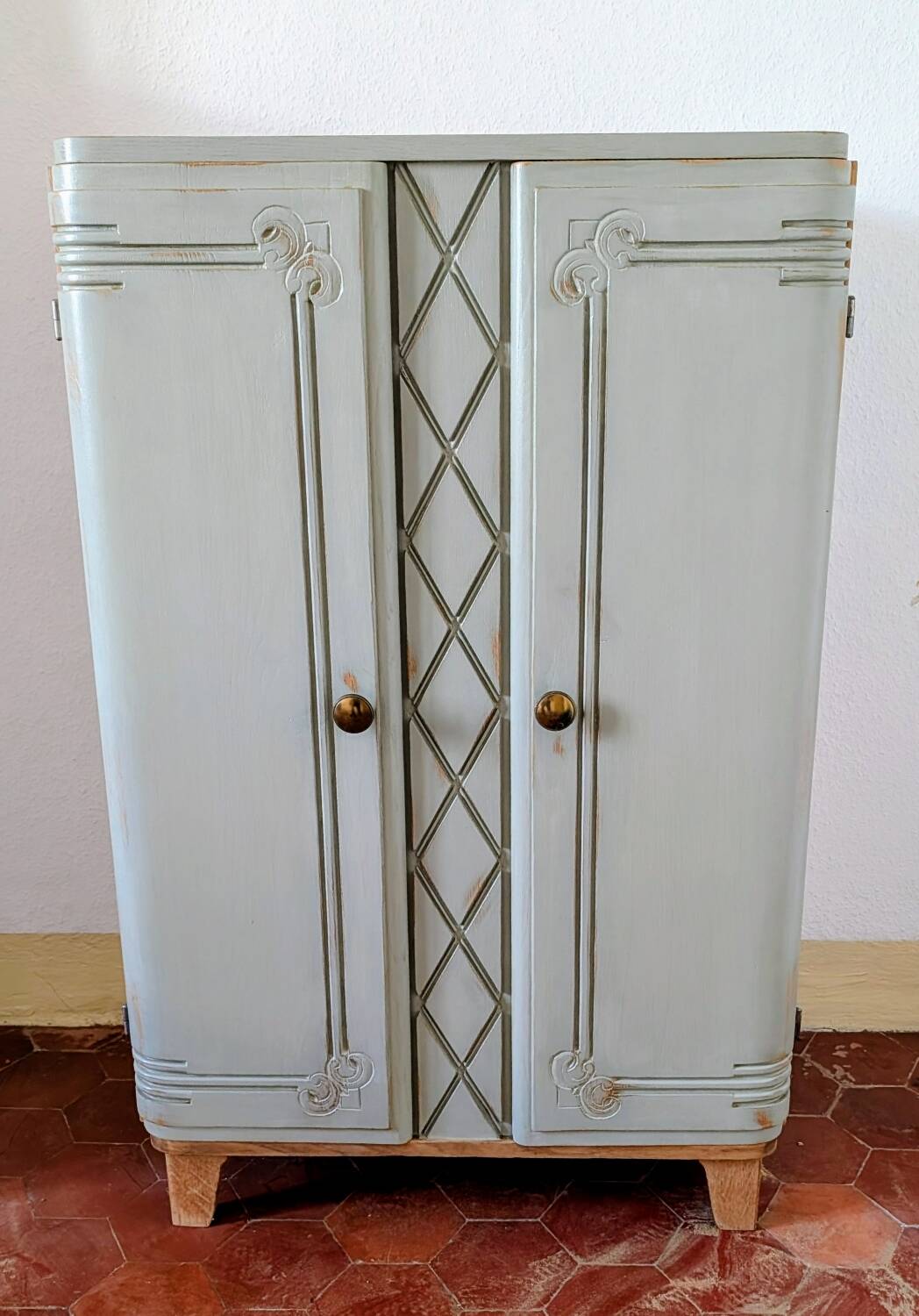 Small Art Deco wardrobe