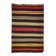 Grand Turkish Kilim Yuruk Vintage Stripe 220x335 cm Red Yellow Beige