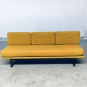 Mid-Century Dutch 3 Seat Sofa Daybed, 1960s