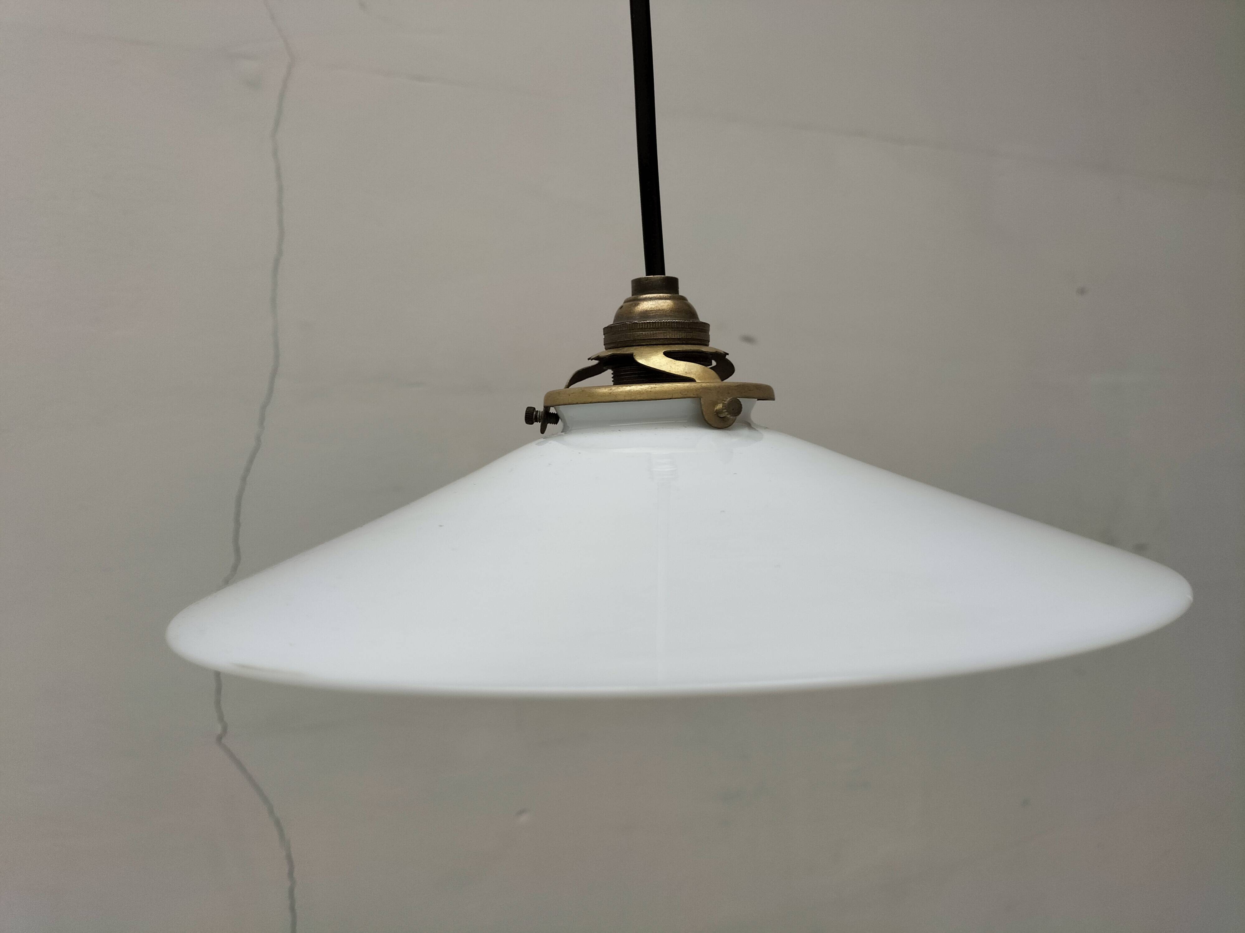 Opaline pendant light