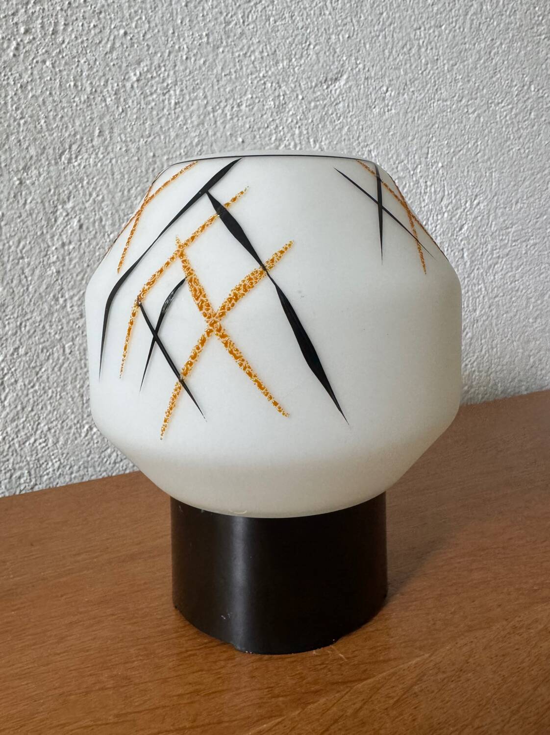 Bakelite opaline lamp from the 60s