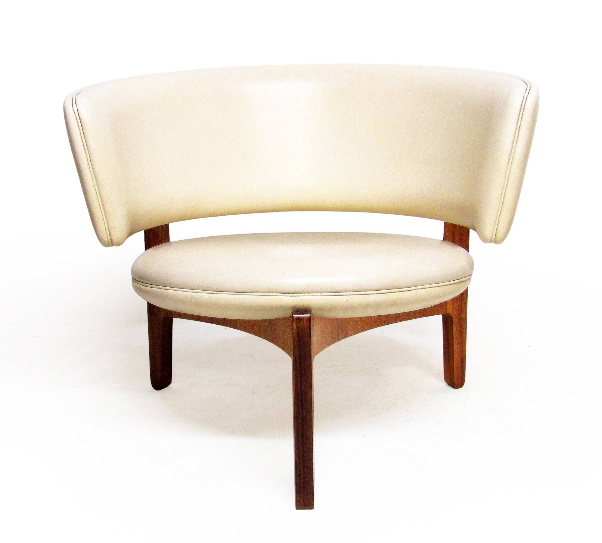 Two 1960s Danish Lounge Chairs In Rosewood By Sven Ellekaer