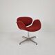 Little Tulip Armchair with cross base by Pierre Paulin for Artifort, 1970s