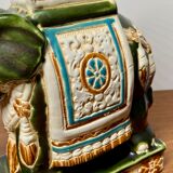 Earthenware elephant