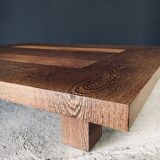 Postmodern Wengé Coffee Table, 1990s