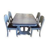 Dining table and its 4 chairs