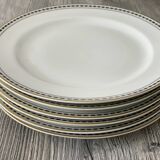 6 old Haviland plates
