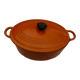 Cocotte orange Le Creuset années 50