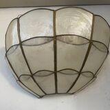 Pair of mother-of-pearl wall lights