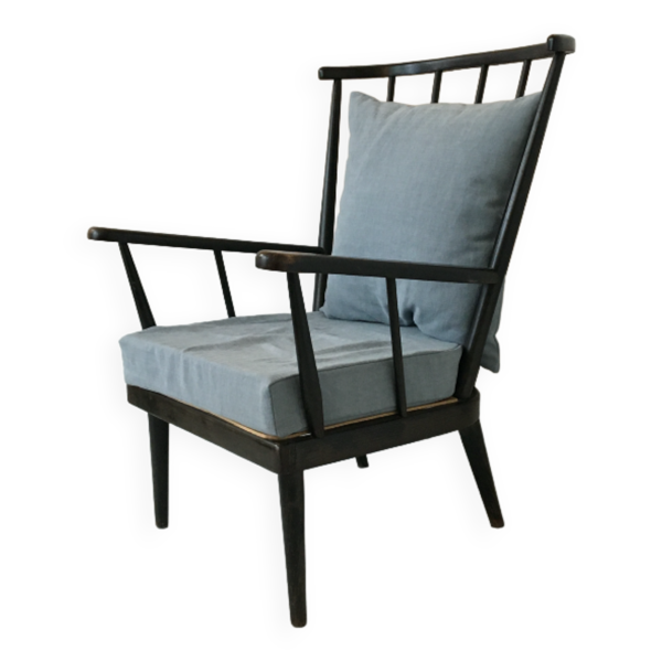 Fauteuil éventail Baumann noir
