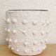 Cache pot vintage relooké