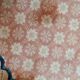Antique 1930s Chinese Art Deco rug 64cm x 123cm - 1C1261